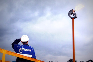 «Газпром» припинив закачування газу в сховища Європи 