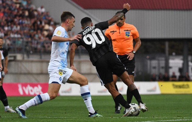 "Динамо" набрало 3 очка