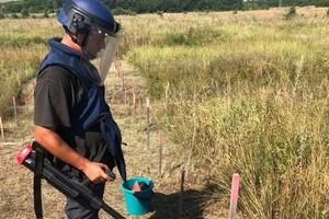 Українські сапери в зоні ООС передали на утилізацію 70 снарядів і мін 