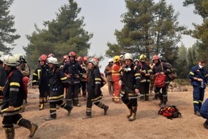 У Греції українські рятувальники загасили дві масштабні пожежі