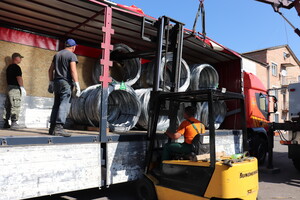 Україна відправила Литві 38 тонн колючого дроту 