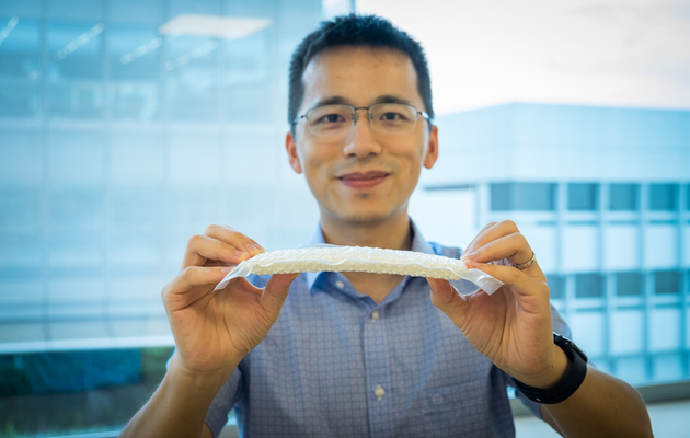 Ученые напечатали на 3D-принтере прочную ткань 