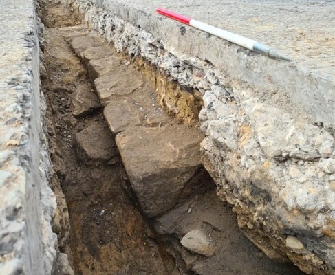  Під час ремонту трубопроводу знайшли древній Адріанів вал