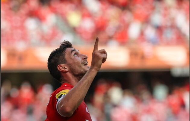 Яремчук забил гол и сделал ассист в первом матче за "Бенфику" в чемпионате