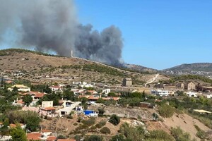 У Греції знову спалахнула масштабна лісова пожежа: людей почали евакуювати