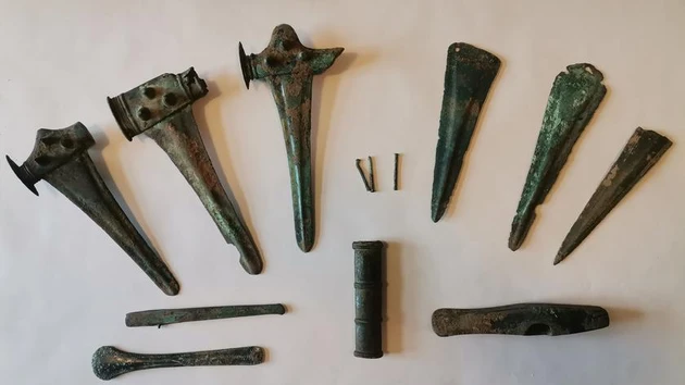 Польский фермер нашел на своем поле артефакты бронзового века