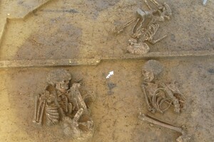 Древних жителей Германии 6000 лет назад хоронили хаотично, и без отдельных могил 