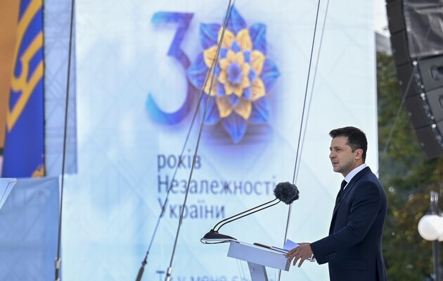 Зеленский решил «потролить» Януковича в своей речи ко Дню Независимости 