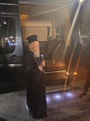 Патриарх Варфоломей уехал из Украины