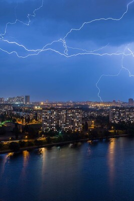 Мощный ливень снова превратил Киев в Венецию 
