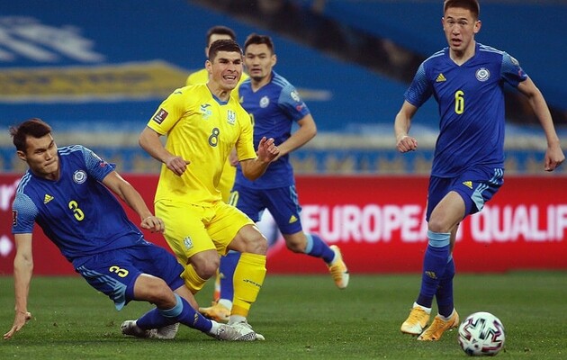 Казахстан – Украина 2:2: ключевые моменты матча, видео голов