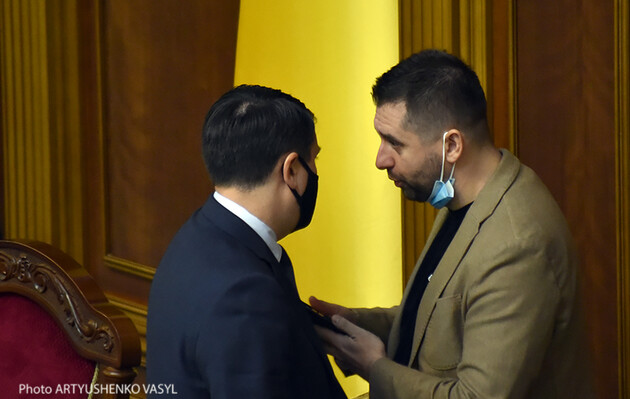  Арахамія допустив можливість відставки Разумкова і охарактеризував нинішній стан взаємин спікера з президентської фракцією