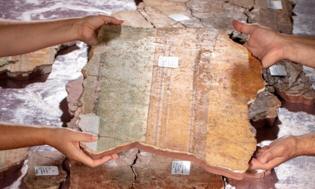 Археологи нашли во Франции настенные фрески I века до нашей эры