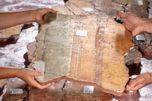 Археологи знайшли у Франції настінні фрески I століття до нашої ери 
