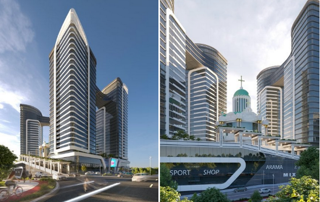  "Багатоцільовий храмовий комплекс" включатиме як мінімум 10 поверхів і 176 апартаментів