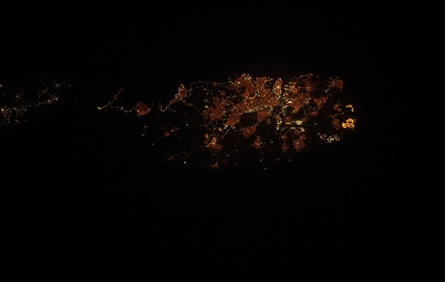 Астронавт сделал снимок ночной Мальты с борта МКС 