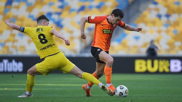 "Шахтер" обыграл "Днепр-1"