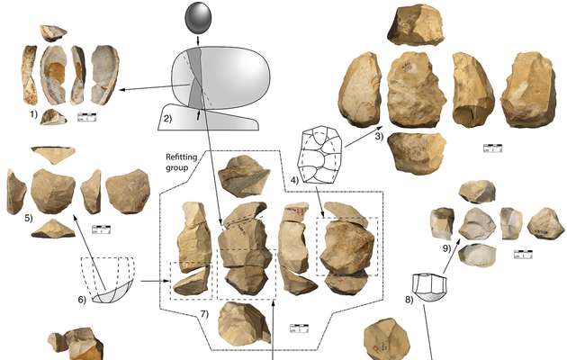 У неандертальців була своя складна техніка виготовлення інструментів 