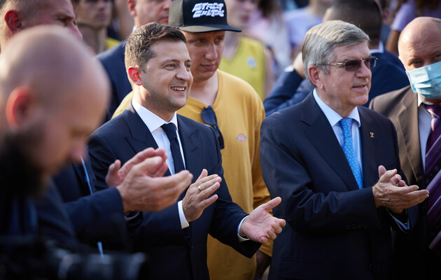 Президент МОК приехал к Зеленскому обсудить возможность проведения Олимпиады в Украине