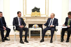 Сирийский диктатор Асад неанонсировано прилетел на встречу с Путиным