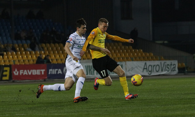 "Динамо" благодаря спорному пенальти обыграло "Александрию"