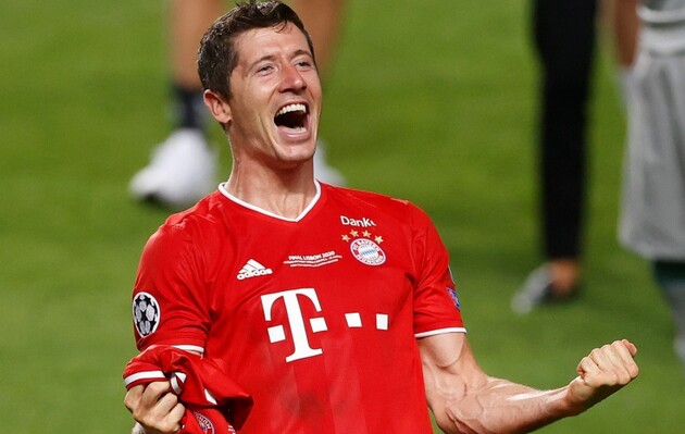 Левандовски забил 41 гол в прошлом сезоне Бундеслиги