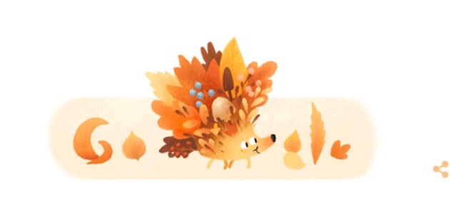 Google присвячений настанню астрономічної осені