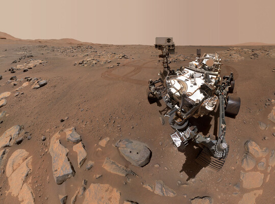 Марсоход Perseverance сделал новое «селфи» на Красной планете