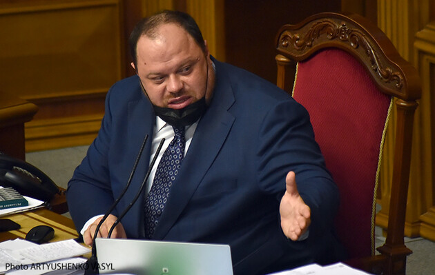 Стефанчук заявляет, что неточности в законопроекте уже исправлены
