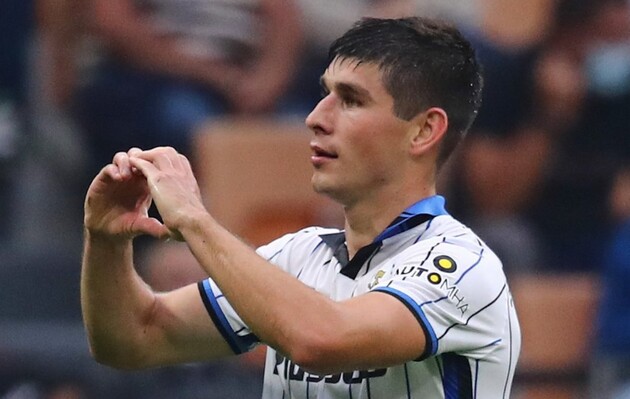 Малиновский помог "Аталанте" сыграть вничью с "Интером"