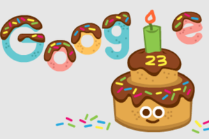 Google відзначив день народження святковим дудлом 