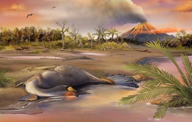 Динозавр Caudipteryx жил на Земле 125 миллионов лет назад