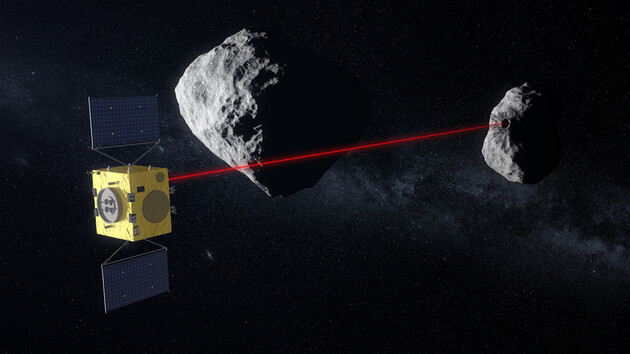 NASA готується до запуску апарата, який навмисно вріжеться в супутник астероїда 