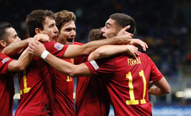 Испания стала первым финалистом Лиги наций