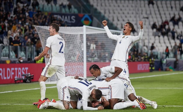 Франция в волевом стиле обыграла Бельгию и вышла в финал Лиги наций
