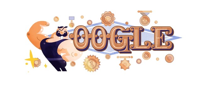 Дудл присвячений 150-річчю Івана Піддубного