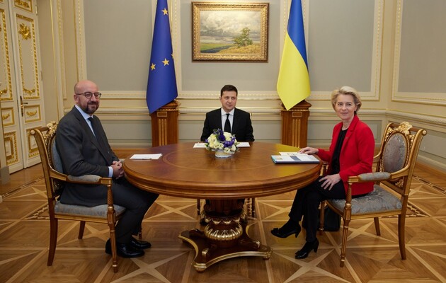 Киев и Брюссель должны быть более «амбициозными» в двусторонних отношениях – президент Еврокомиссии 