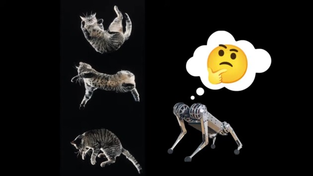 Ученые научили робота-гепарда приземляться по-кошачьи