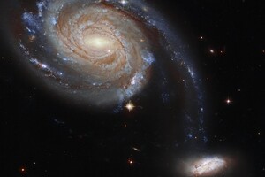«Хаббл» зробив знімок галактик, що «б'ються»
