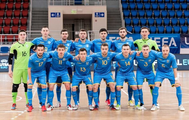 Збірна України з футзалу отримала суперників на Євро-2022 