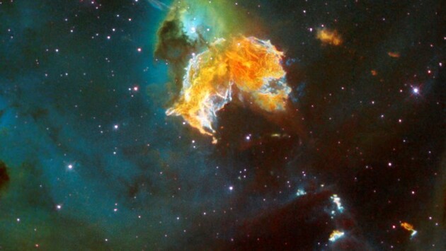 «Хаббл» зробив знімок гігантського «космічного пакмана» 