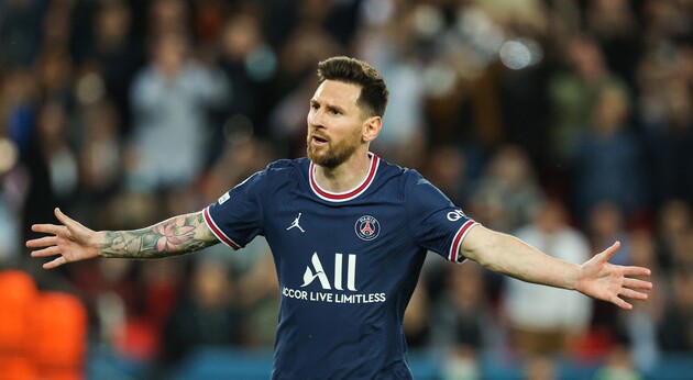 Месси оформил дубль в матче с "Лейпцигом"