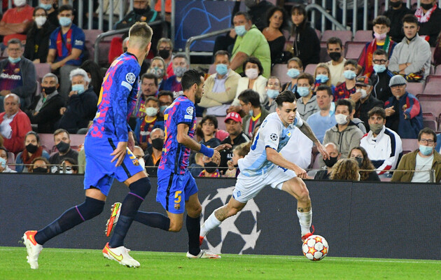 "Динамо" програло "Барселоні"