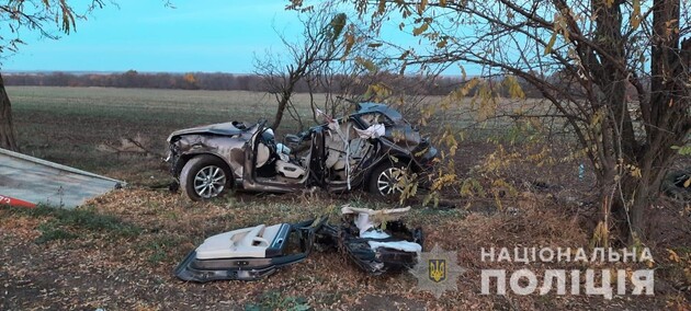 4 погибших, двое госпитализированы — ДТП в Херсонской области с несовершеннолетним водителем