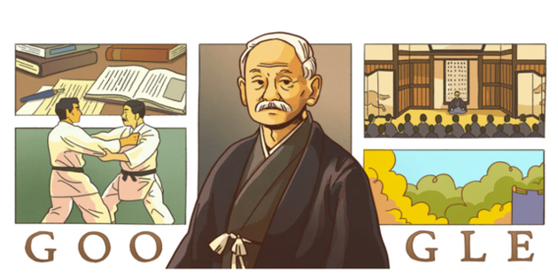 Дудл присвячений Кано Дзіґоро
