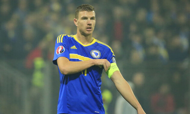 Джеко - главная звезда боснийской сборной