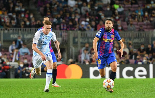 "Динамо" уступило "Барселоне" в прошлом туре ЛЧ