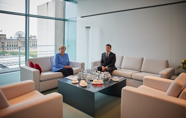 Зеленский встретился с Меркель на Конференции ООН