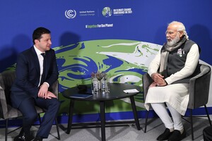 Зеленский в Глазго встретился с премьером Индии 