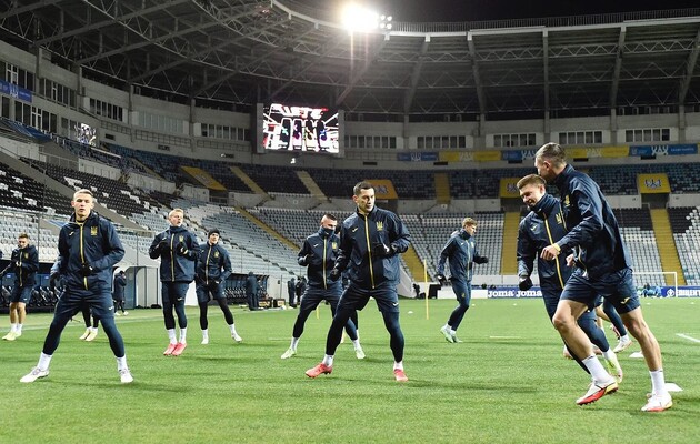 Україна готується до матчу із Болгарією